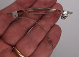 70mm 2.75 inch French Barrette Auto Lock Style Made in France Copy. Read Description. S4107