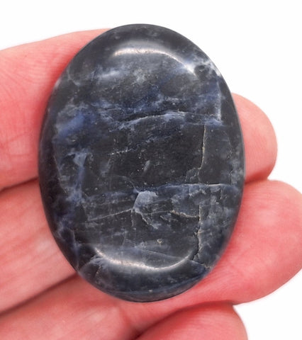40x30mm Natural Sodalite Flat Back Cabochon Gemstone Cameo Jewelry Supply  S4116i