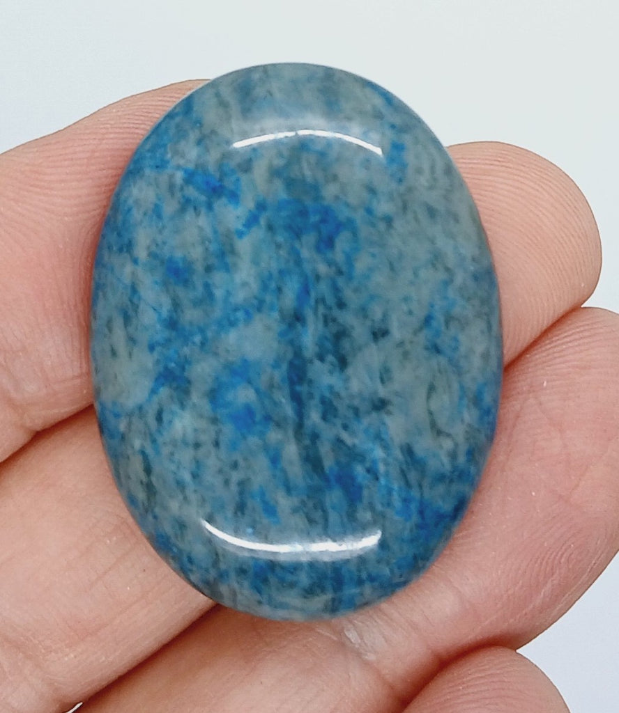 40x30mm Dyed Ripple Jasper Oval Cabochon Gemstone S4183i