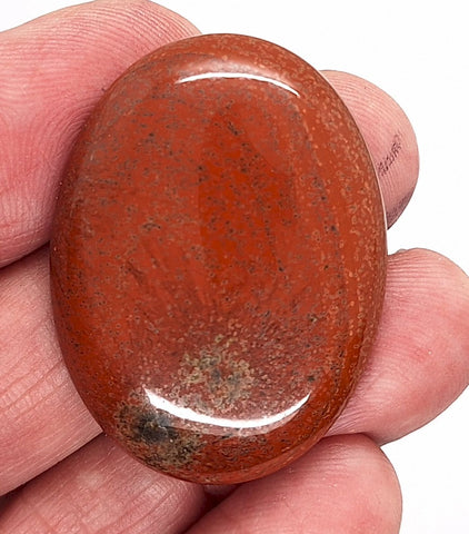 40x30mm Red Jasper Gemstone Flat Back Cabochon S4188F