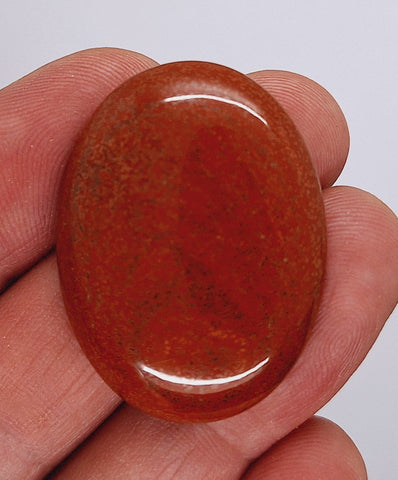 40x30mm Red Jasper Gemstone Flat Back Cabochon S4188F