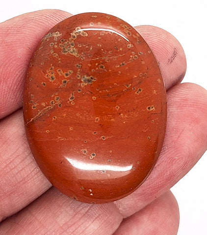 40x30mm Red Jasper Gemstone Flat Back Cabochon S4188H