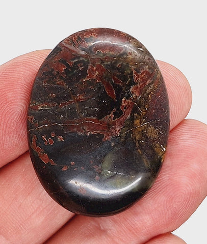 40x30mm Picasso Jasper Gemstone Flat Back Cabochon S4189A