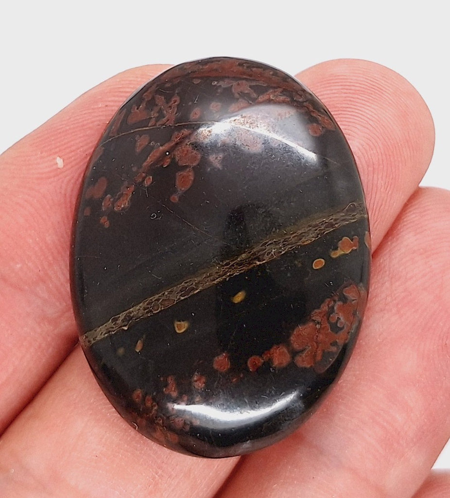 40x30mm Picasso Jasper Gemstone Flat Back Cabochon S4189C