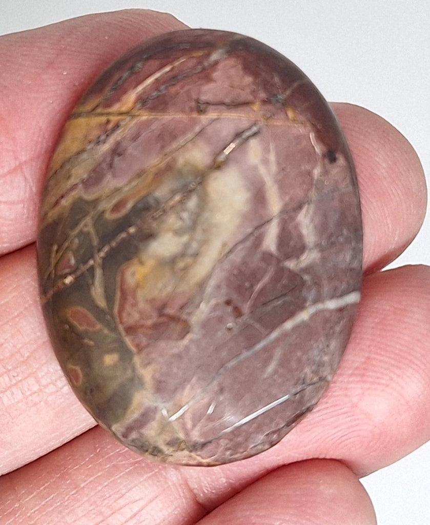 40x30mm Picasso Jasper Gemstone Flat Back Cabochon S4189M