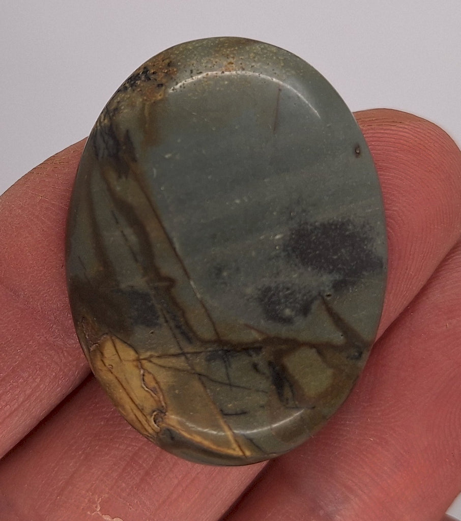 40x30mm Picasso Jasper Gemstone Flat Back Cabochon S4189K