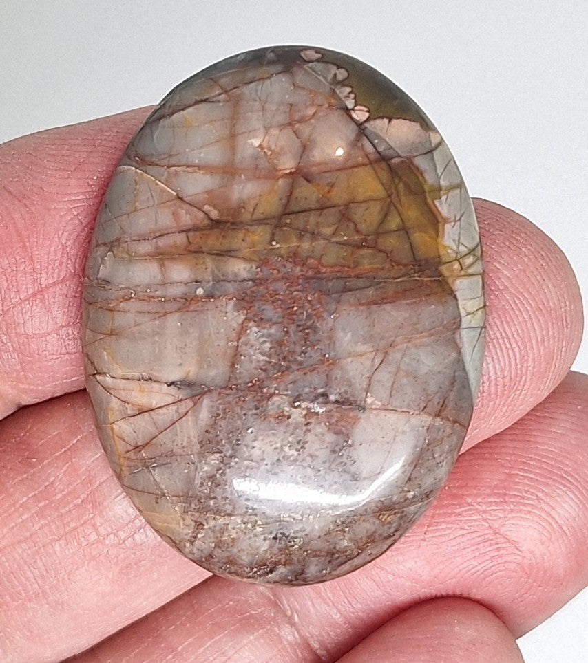 40x30mm Picasso Jasper Gemstone Flat Back Cabochon S4189i