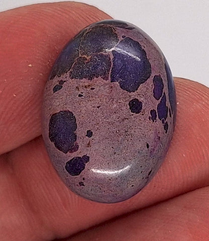 25x18mm Mixed color Copper Matrix Collage Cabochon Oval Flat Back Stone S4221K