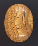 40x30mm Picture Jasper Cabochon Brown Oval Loose Gem stone Cab S4248F