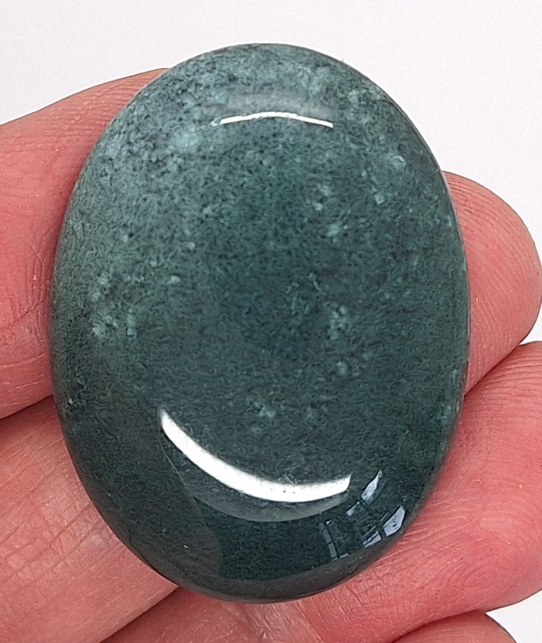 40x30mm India Agate Mixed Color Flat Back Cabochon Stone S4250J