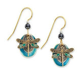 Closeout - 12pcs raw brass disk with 1 hole charm earring drop L748