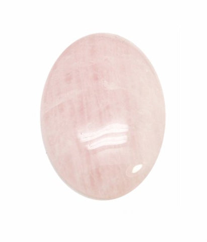 25x18mm Rose Quartz Semiprecious Gemstone Cabochon 442x