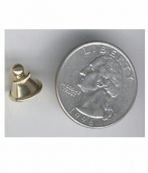 Tie Tac Clutch Gold Spring Loaded Scatter Pin Clutch 485q