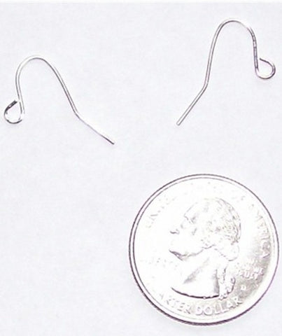 Silver Ear Wire Nickel and Lead Free Sold by the pair. Item#487x