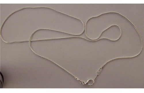 Silver 24 inch Snake Chain Necklace 1.2mm 627x