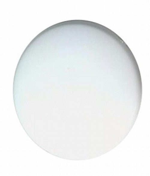 35mm white Flat Backed Plastic Cabochon 804q