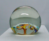 Vintage Luraline DEGENHART Glass Paperweight WEST VIRGINIA Ohio