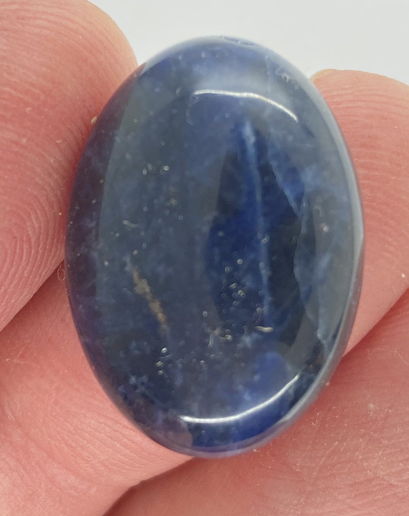25x18mm Natural Sodalite Flat Back Cabochon Gemstone Cameo Jewelry Supply S2079D