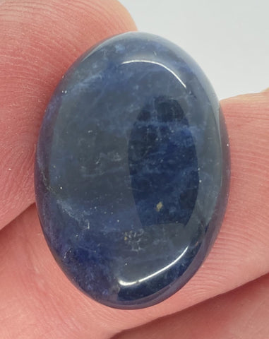 25x18mm Natural Sodalite Flat Back Cabochon Gemstone Cameo Jewelry Supply S2079F