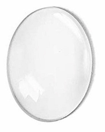 40x30mm Clear Glass Cabochons Transparent oval glass cover S4080